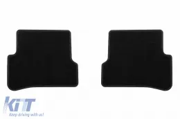 Textilfußmatten von Rigum geeignet für Renault Clio III 2005-2013, Set aus 4 Stück, schwarz-image-6246555
