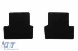 Textilfußmatten von Rigum geeignet für Renault Fluence 2010-2015, Set aus 4 Stück, schwarz-image-6246562