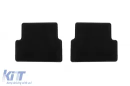 Textilfußmatten von Rigum geeignet für Renault Megane 2002-2009, Set aus 4 Stück, schwarz-image-6246596