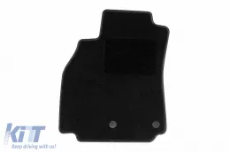 Textilfußmatten von Rigum geeignet für Renault Megane Hatchback 2009-2016, Set aus 4 Stück, schwarz-image-6246601