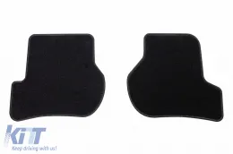 Textilfußmatten von Rigum geeignet für Seat Leon 2009-2013, Set aus 4 Stück, schwarz-image-6248039