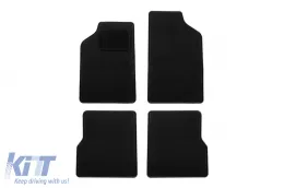image-20-Textilfußmatten von Rigum geeignet für Skoda Favorit 1988-1995, Set aus 4 Stück, schwarz