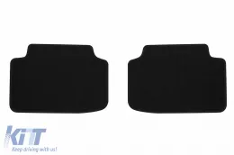 Textilfußmatten von Rigum geeignet für Skoda Octavia 2013-2019, Set aus 4 Stück, schwarz-image-6247137