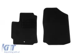Textilfußmatten von Rigum geeignet für Subaru Justy 2008-2011, Set aus 4 Stück, schwarz-image-6246789