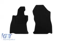 Textilfußmatten von Rigum geeignet für Subaru Forester e-Boxer nach 2020, Set mit 4 Stück, schwarz-image-6247927