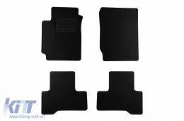 image-15-Textilfußmatten von Rigum geeignet für Suzuki Grand Vitara 3 Türen 2005-2015, Set von 4 Stück, schwarz