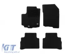 image-74-Textilfußmatten von Rigum geeignet für Suzuki Vitara 1.5 Hybrid nach 2020, Set aus 4 Stück, schwarz