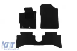 image-64-Textilfußmatten von Rigum geeignet für Toyota Yaris Hybrid nach 2012, Set aus 3 Teilen, schwarz