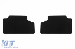Textilfußmatten von Rigum geeignet für Toyota Auris 2006-2013, Corolla E140 2007-2013, Set aus 4 Stück, schwarz-image-6246917