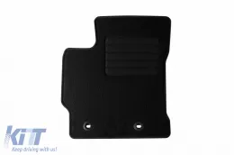 Textilfußmatten von Rigum geeignet für Toyota Corolla E170 2013-2019, Set aus 4 Stück, schwarz-image-6246963