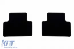 Textilfußmatten von Rigum geeignet für Volvo S40 2005-2012, Set aus 4 Stück, schwarz-image-6247034