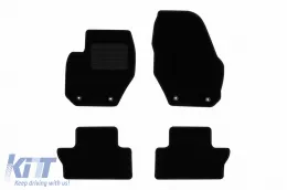 image-41-Textilfußmatten von Rigum geeignet für Volvo S60 2011-2018, Set mit 4 Stück, schwarz