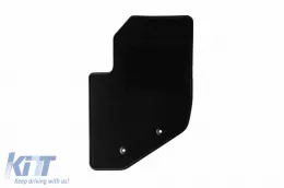 Textilfußmatten von Rigum geeignet für Volvo V70 2001-2008, Set aus 4 Teilen, schwarz-image-6247053