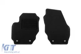 Textilfußmatten von Rigum geeignet für Volvo V70 2008-2016, Set aus 4 Stück, schwarz-image-6247060