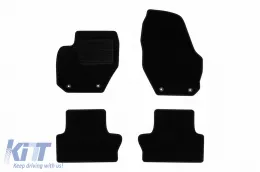 image-46-Textilfußmatten von Rigum geeignet für Volvo XC60 2008-2017, Set aus 4 Stück, schwarz