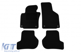 image-37-Textilfußmatten von Rigum geeignet für Volkswagen Golf 5 2004-2008, Golf 6 2009-2013, Jetta 2005-2011, Set aus 4 Stück, schwarz