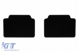 Textilfußmatten von Rigum geeignet für Chevrolet Aveo 2004-2011, Set aus 4 Stück, schwarz-image-6245499