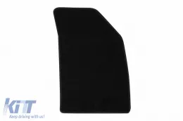 Textilfußmatten von Rigum geeignet für Chevrolet Aveo 2011-2020, Set aus 4 Stück, schwarz-image-6245505
