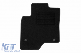 Textilfußmatten von Rigum geeignet für Chevrolet Captiva 2006-2012, Set aus 4 Stück, schwarz-image-6245511