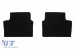 Textilfußmatten von Rigum geeignet für Chevrolet Malibu 2011-2016, Set von 4 Stück, schwarz-image-6245534