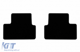 Textilfußmatten von Rigum geeignet für Chevrolet Orlando 2010-2018, Set aus 4 Stück, schwarz-image-6245541