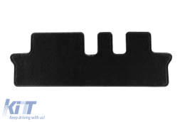 Textilfußmatten von Rigum geeignet für Chevrolet Orlando nach 2011, mit 7 Sitzen, Set aus 5 Teilen, schwarz-image-6245548