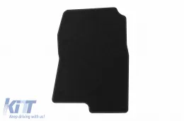 Textilfußmatten von Rigum geeignet für Mitsubishi Pajero 2000-2015, Set aus 4 Stück, schwarz-image-6246082