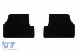 Textilfußmatten von Rigum geeignet für Chevrolet Trax 2012-2020, Set aus 4 Stück, schwarz-image-6246313