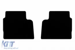 Textilfußmatten von Rigum geeignet für Volkswagen Amarok 2010-2020, Set aus 4 Stück, schwarz-image-6246361