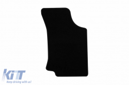 Textilfußmatten von Rigum geeignet für Volkswagen Golf III 1991-1996, Set aus 4 Stück, schwarz-image-6247129