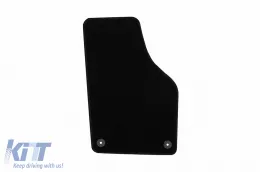 Textilfußmatten von Rigum geeignet für Volkswagen Tiguan 2007-2016, Set aus 4 Stück, schwarz-image-6247210