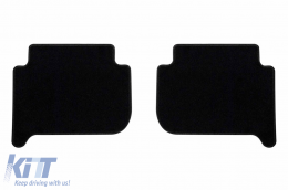 Textilfußmatten von Rigum geeignet für Volkswagen Touran 2003-2015, Set aus 4 Stück, schwarz-image-6247232