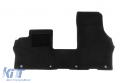 image-2-Textilfußmatten von Rigum geeignet für Volkswagen ID.Buzz nach 2022, 2 Sitze, Set mit 2 Stück, schwarz