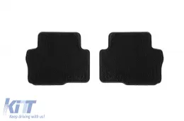 Textilfußmatten von Rigum geeignet für Volkswagen Sharan, Seat Alhambra nach 2010, mit 7 Sitzen, Set aus 5 Stück, schwarz-image-6248077