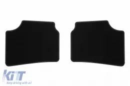 Textilte Fußmatten von Rigum geeignet für KIA Ceed 2007-2012, Set aus 4 Stück, schwarz-image-6248060
