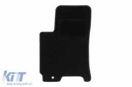 Textilte Fußmatten von Rigum geeignet für Chevrolet Lacetti 2003-2008, Set aus 4 Stück, schwarz-image-6245525