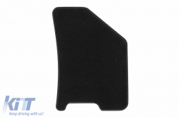Textilte Fußmatten von Rigum geeignet für Chevrolet Lacetti 2003-2008, Set aus 4 Stück, schwarz-image-6245526