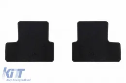 Textilte Fußmatten von Rigum geeignet für Renault Megane Hatchback nach 2016, Set aus 4 Stück, schwarz-image-6246610