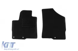 Textilte Fußmatten von Rigum geeignet für Hyundai iX55 2009-2011, Set aus 4 Stück, schwarz-image-6246713