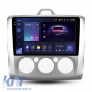 Teyes CC3 2K 360 Car Navigation suitable for Ford Focus 2 2005-2010 6+128GB 9.5 QLED Octa-core 2Ghz, Android 4G Bluetooth 5.1 DSP
