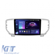Teyes CC3 2K 360 Car Navigation suitable for Kia Sportage 4 2018-2020 6+128GB 9.5 QLED Octa-core 2Ghz, Android 4G Bluetooth 5.1 DSP
