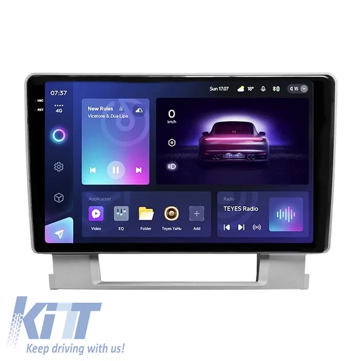 Teyes CC3 2K 360 Car Navigation suitable for Opel Astra J 2009-2017 6+128GB 9.5 QLED Octa-core 2Ghz, Android 4G Bluetooth 5.1 DSP