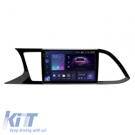 Teyes CC3 2K 360 Car Navigation suitable for Seat Leon 3 2012-2020 6+128GB 9.5 QLED Octa-core 2Ghz, Android 4G Bluetooth 5.1 DSP