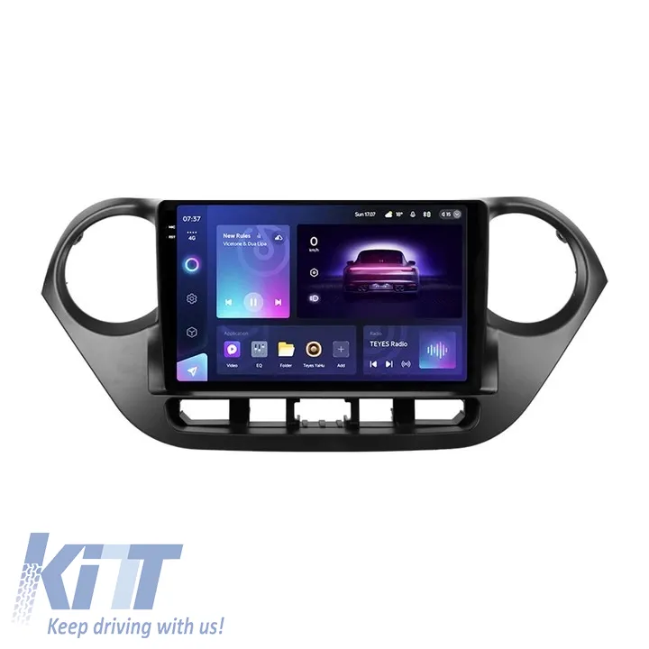 Teyes CC3 2K 360 Car Navigation suitable for Hyundai i10 2013-2016 6+128GB 10.36 QLED Octa-core 2Ghz, Android 4G Bluetooth 5.1 DSP