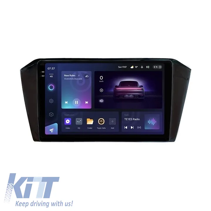 Teyes CC3 2K 360 Car Navigation suitable for Volkswagen Passat B8 2014-2018 6+128GB 10.36 QLED Octa-core 2Ghz, Android 4G Bluetooth 5.1 DSP