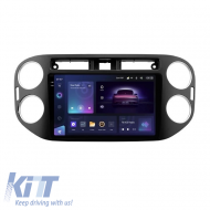 Teyes CC3 2K 360 Car Navigation suitable for Volkswagen Tiguan 1 2006-2016 6+128GB 9.5 QLED Octa-core 2Ghz, Android 4G Bluetooth 5.1 DSP