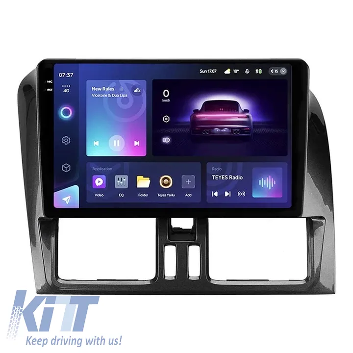 Teyes CC3 2K 360 Car Navigation suitable for Volvo XC60 2008-2017 6+128GB 9.5 QLED Octa-core 2Ghz Android 4G Bluetooth 5.1 DSP
