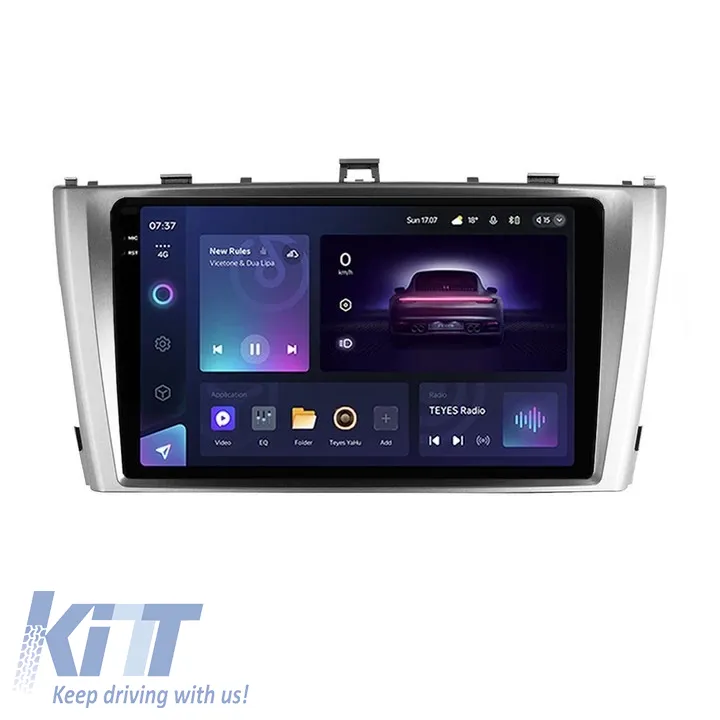 Teyes CC3 2K 360 Car Navigation suitable for Toyota Avensis 3 2008-2015 6+128GB 9.5 QLED Octa-core 2Ghz, Android 4G Bluetooth 5.1 DSP