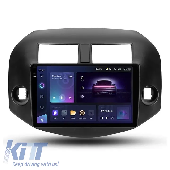 Teyes CC3 2K 360 Car Navigation suitable for Toyota RAV4 XA30 2005-2013 6+128GB 10.36 QLED Octa-core 2Ghz, Android 4G Bluetooth 5.1 DSP
