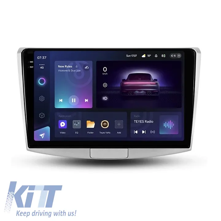 Teyes CC3 2K 360 Car Navigation suitable for Volkswagen Passat B6 2005-2010 6+128GB 10.36 QLED Octa-core 2Ghz, Android 4G Bluetooth 5.1 DSP